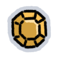 Medal yellow emoji from official Klei Discord server.