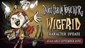 Wigfrid in a promotional image for her character update.