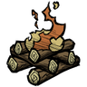 Woven - Elegant Survivalist Campfire Wilderness survival starts with a well-built fire. Xem trong game