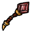 Fiery Pith Staff - Fire Staff made from Pith Pike. Xem trong game