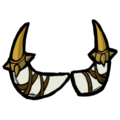 Complimentary Warrior Horns The only downside to these mighty war horns is you can't play them. Xem trong game