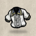 "Pure White" Pleated Shirt Collection Icon