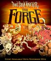 Một hình ảnh quảng cáo cho The Forge được đăng bởi Klei vào ngày 9 tháng 11 năm 2017.