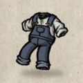 "Hyper-Intelligent Blue" Overalls Collection Icon