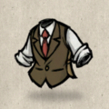 "Insufficient Chocolate Brown" Tweed Waistcoat Collection Icon