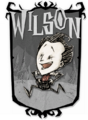 An image of Wilson in his upcoming "young" skin found in the game's files.