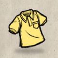 "Downright Neighborly Yellow" Collared Shirt Collection Icon