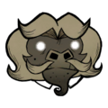Complimentary Formal Headgear It's rare to see a beefalo with such perfectly coiffed fur. Xem trong game