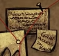 多人版饑荒動畫短片近親中展示的瓦格斯塔夫的Voxola廣播公司的商務名片。