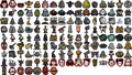 All Map icons as of July 11, 2014.