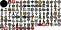 All Map icons as of November 14, 2013.