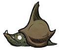 蛞蝓龜，從甲殼石墩中產生。