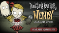 Wendy in a promotional image for her character update.