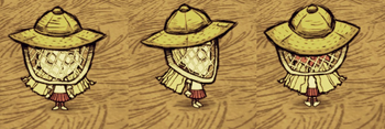 Wendy wearing a Beekeeper Hat.