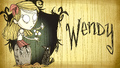 The expanded Wendy Steam Trading Card for Don't Starve.